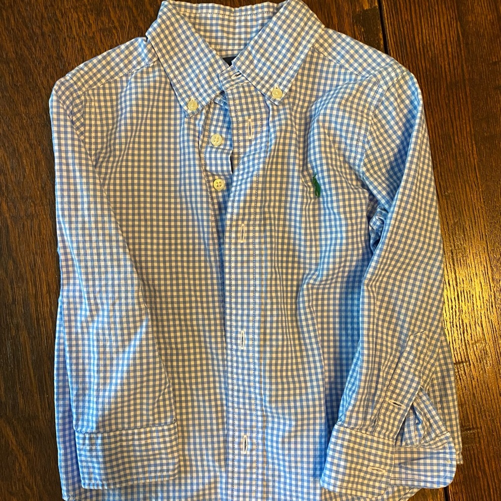 3T Polo Brand LS shirt